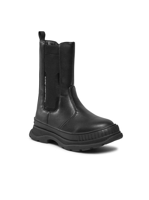 CALVIN KLEIN Girls zip ankle boots CALVIN KLEIN | V3A580711999